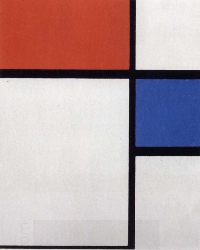 Piet Mondrian Composition NO.ii Composition with Blue and Red oil painting picture